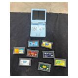 Game Boy Advance SP & Games