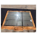 Decorative Wood Framed Mirror