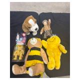Assorted Plush Toys & Doll Lot