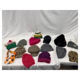 Assorted Hats and Beanies Lot