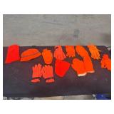 Orange Cold Weather Gear Lot