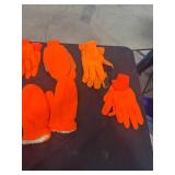 Orange Cold Weather Gear Lot