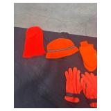 Orange Cold Weather Gear Lot