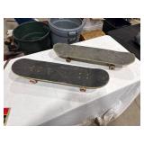 Lot of 2 Used Skateboards