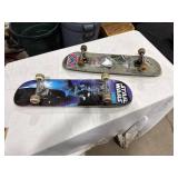 Lot of 2 Used Skateboards