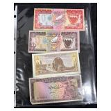 Bahrain & Syria Banknotes