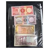 Bahrain & Syria Banknotes