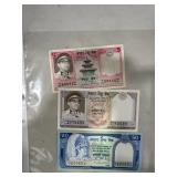 Nepalese Rupee Banknote Collection