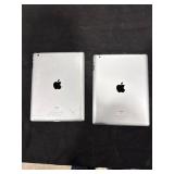 Two Apple iPad Tablets