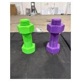 Oversized 3D Printed Bolts