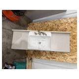 Ceramic Sink with Faucet