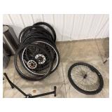 Assorted Bicycle Parts Lot