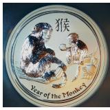 Rare (1 of 29) MS70 .999 Silver 2016-P 5oz Year of the Monkey, Australia