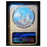 MS70 2021 Type 1 Heraldic American Silver Eagle