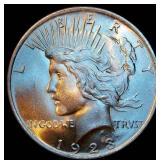 Uncirculated 1923-P Peace Dollar, Full Luster