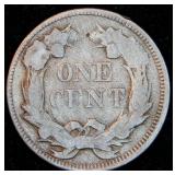 VG+/F 1857 Flying Eagle Cent