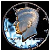2006-S 90% Silver Proof Kennedy Half Dollar from Set