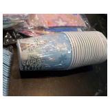 120 x 9" Paper Plates, Napkins, Cup...