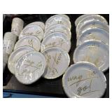 128 x 7" Paper Plates and 24 Cups...