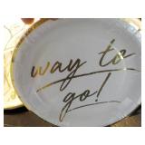 128 x 7" Paper Plates and 24 Cups...