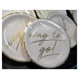 128 x 7" Paper Plates and 24 Cups...