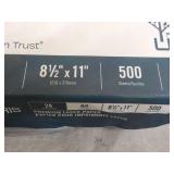 500 Sheets Boise White 8.5 x 11" Co...