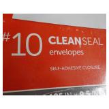 Box of #10 Clean Seal Envelopes...