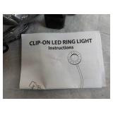 Clip On LED Ring Light...