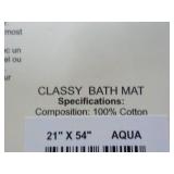 21 x 54" Classy Bath Mat...