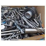 Box of Drill Bits and Misc...