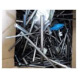 Box of Drill Bits and Misc...