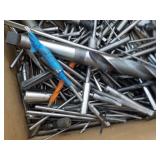 Box of Drill Bits and Misc...