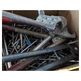 Box of Drill Bits and Tools...