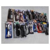 20 pair Readers with Cases- variety...