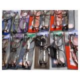 20 pair Readers with Cases- variety...