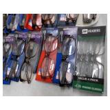 20 pair Readers with Cases- variety...