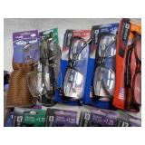 20 pair Readers with Cases- variety...
