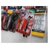20 pair Readers with Cases- variety...