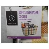 Soft Sided Basket Cooler...