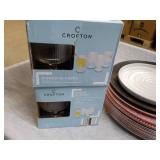 Crofton Glasses, Chargers and More...