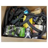 Large Box of Bike Accessories and T...