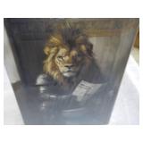 Knight Lion on Toilet Bathroom Déc...