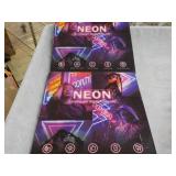 2 Neon LED Wall Art Decorative Déc...