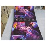 2 Neon LED Wall Art Decorative Déc...