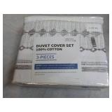 3 pc Duvet Cover Set Queen/King...