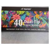 Pagather 40 Dual-Tip Fabric Markers...