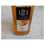 33.8oz Bottle 1883 Peach Syrup...