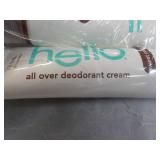 12 Tubes Hello Deodorant Cream...