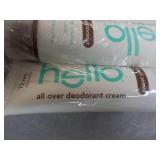 12 Tubes Hello Deodorant Cream...