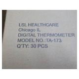 Case of 30 Digital Thermometers...